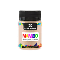 MAMBO pastelna akrilna boja za tekstil i kožu 50ml