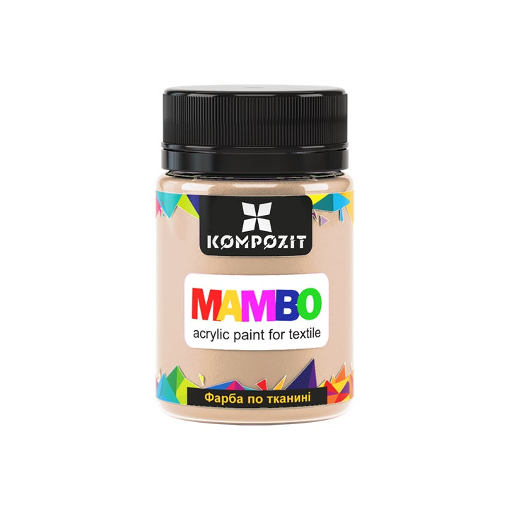 MAMBO pastelna akrilna boja za tekstil i kožu 50ml