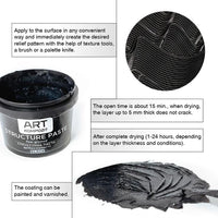 Black Fine-Grained Structuring Paste od Kompozit