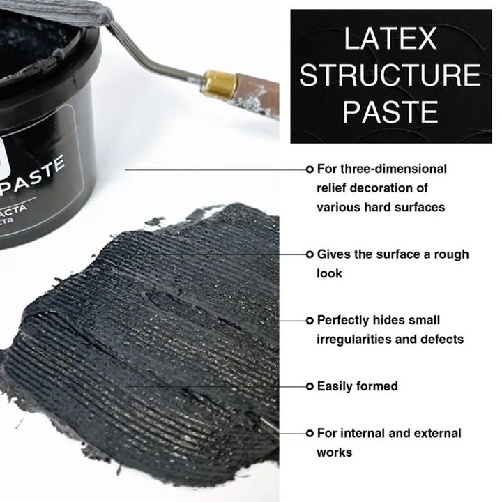 Black Fine-Grained Structuring Paste od Kompozit