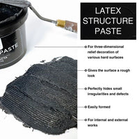Black Fine-Grained Structuring Paste od Kompozit