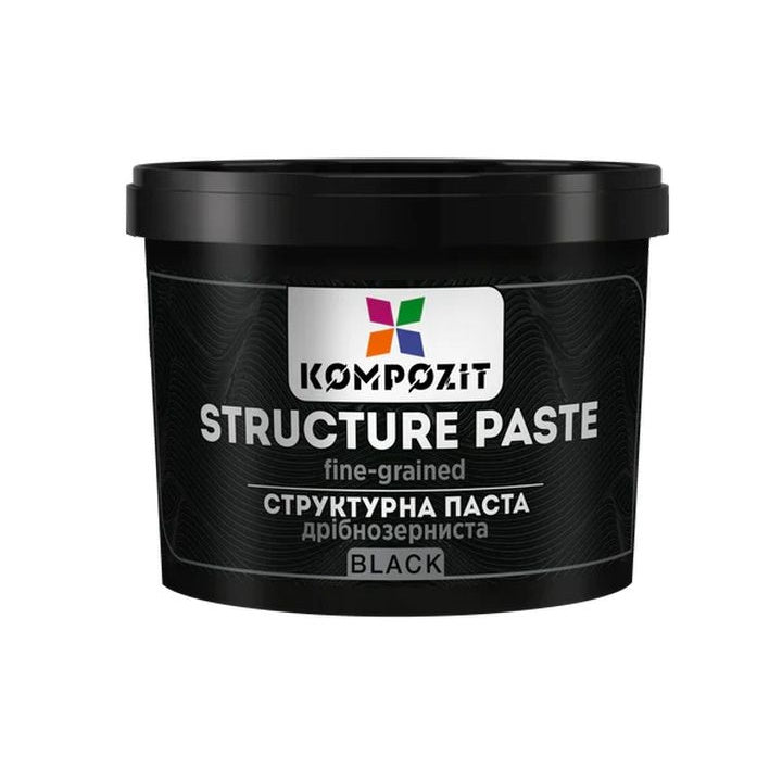 Black Fine-Grained Structuring Paste od Kompozit