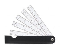 Mašinski lenjir lepezasti LENIAR - 15 cm