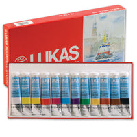 Akvarele LUKAS STUDIO 12x10ml -  set u kartonskoj kutiji