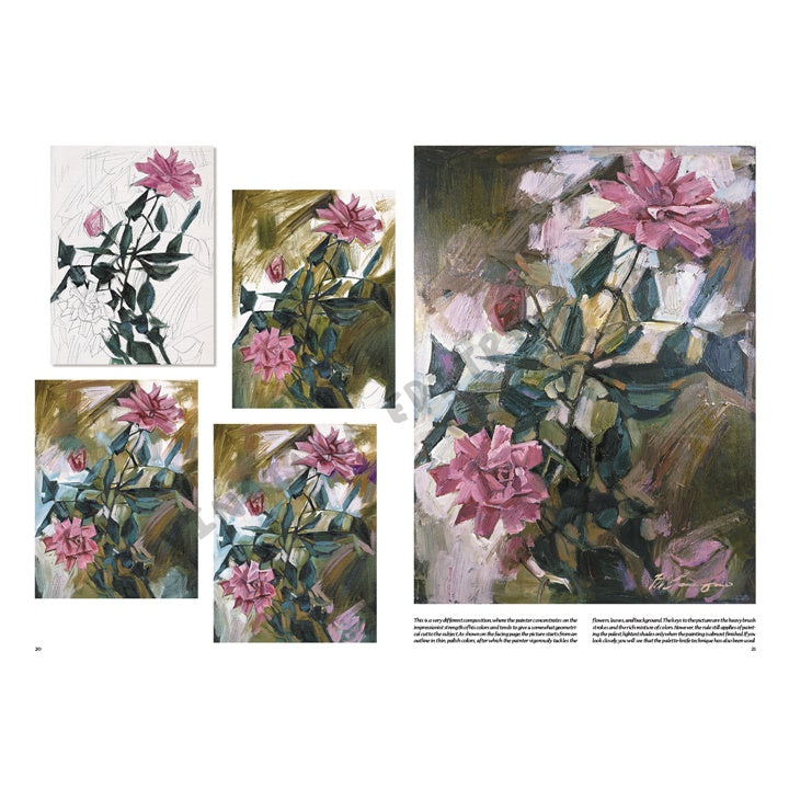 Leonardo Collection 21 Flovers Draving Book