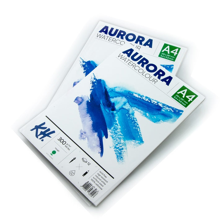 Akvarel blok AURORA rough - 12 listova