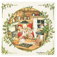 Salveta za dekupaž Christmas Bakery - 1 kom