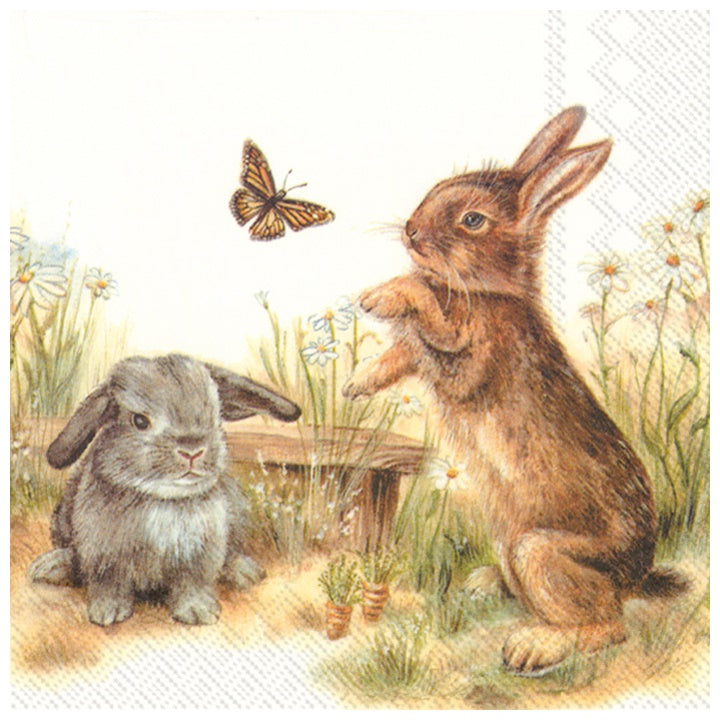 Salvete za dekupaž Bunny - 1 komad