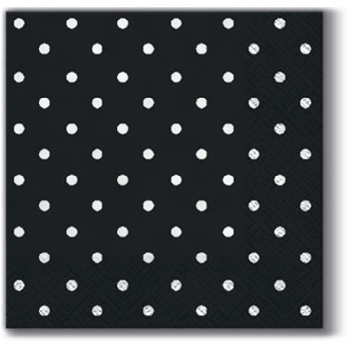 Salvete za dekupaž Coctail Brown Dots - 1 komad
