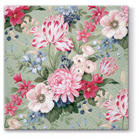 Salveta za dekupaž Calm flowers - 1 kom
