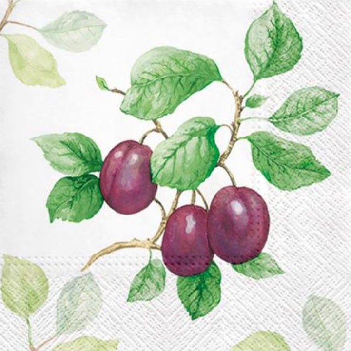 Salvete za dekupaž Garden Plum - 1 kom