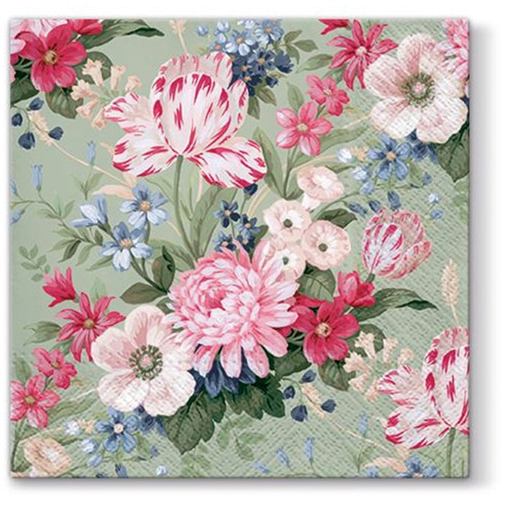 Aromatizovana salveta za dekupaž Calm Flowers - 1 kom