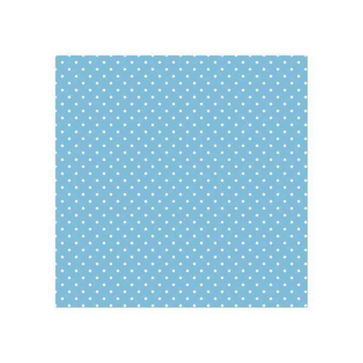 Dekupaž salvete - White Dots on Blue - 1kom