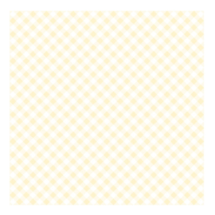 Salveta za dekupaž Diagonal Cream Check - 1 kom