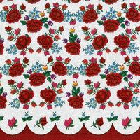 Salvete za dekupaž Poppies Embroidery Pattern - 1 kom