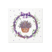 Dekupaž salvete - Lavender Basket - 1kom