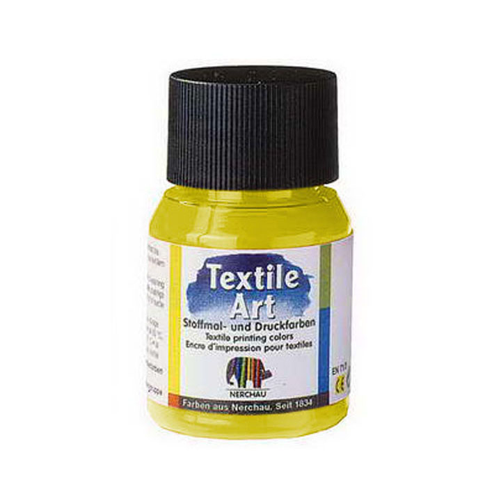 Boja za svetli tekstil 59 ml – Žuta
