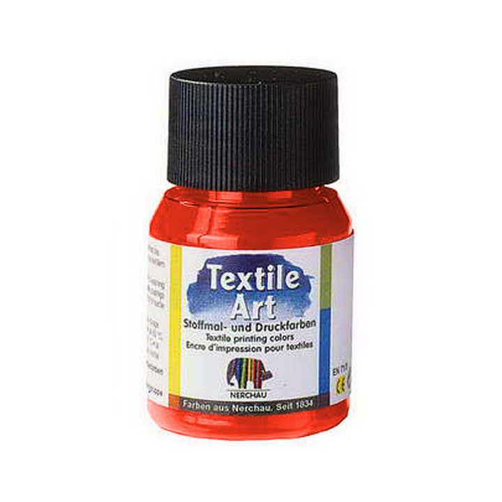Boja za svetli tekstil 59 ml – Crvena