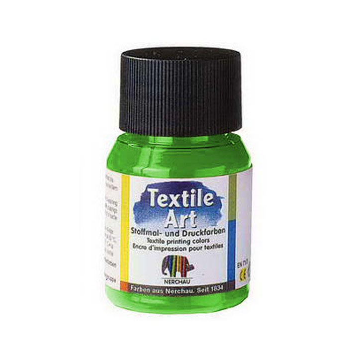 Boja za svetli tekstil 59 ml – maj zelena