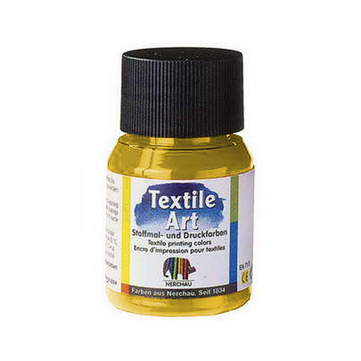 Boja za svetli tekstil 59 ml – zlatna