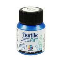 Boja za svetli tekstil 59 ml – metalik plava