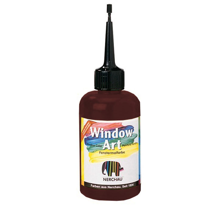 Boje za staklo Window Art 80ml – smeđa