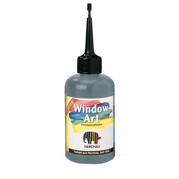 Boje za staklo Window Art 80ml – siva