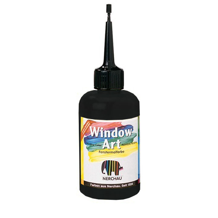 Boje za staklo Window Art 80ml – kontura crna