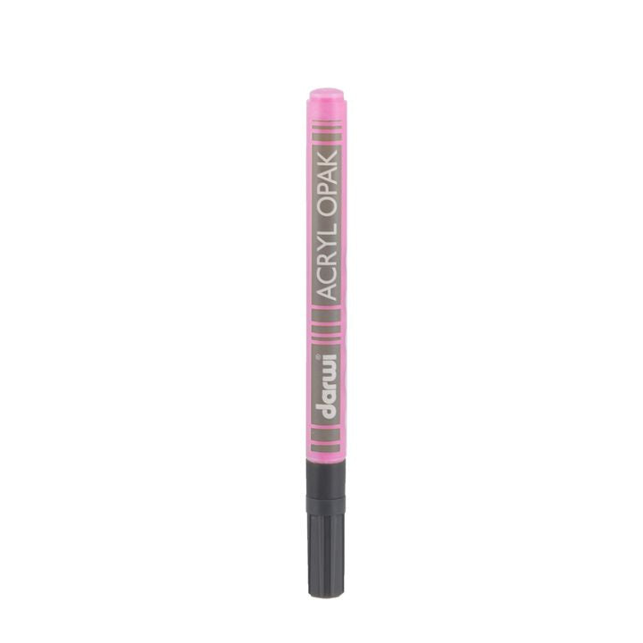 ACRYL akrilni univerzalni flomaster tanki 3ml - 0.8 mm – Roze