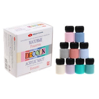 Set mat akrilnih boja Decola 9x20 ml