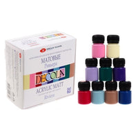 Set mat akrilnih boja Decola 9x20 ml