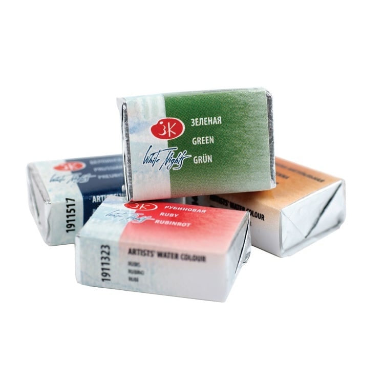 Akvarele White Nights Semi - dry 2.5 ml