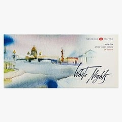 Umetnički akvarel set Bele noći / 24 x 2,5 ml