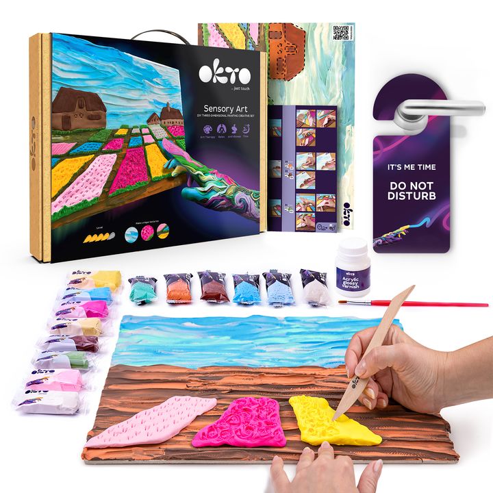 OKTO Kreativni 3D set Cveće u Holandiji 30 x 40 cm