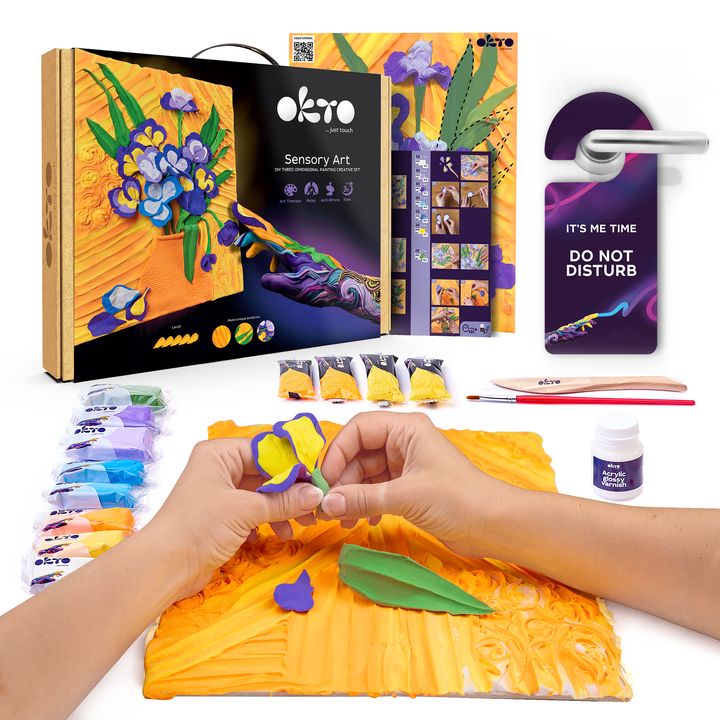 OKTO kreativni 3D set Iris 30 x 40 cm