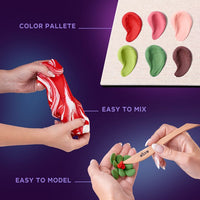 OKTO Set za modeliranje sukulenta 21 k 21 cm DESIRE