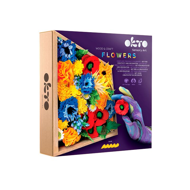 OKTO set za modeliranje u drvenom ramu 21 k 21 cm SLOBODA