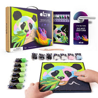 OKTO samootvrdnjavajuća slika 30 k 30 cm Panda