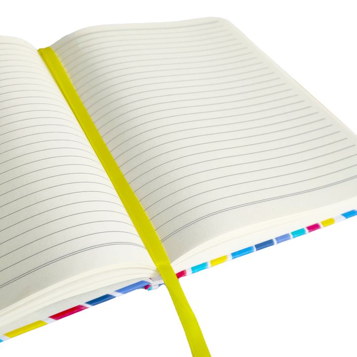 Spoko A5 Lined Notebook - Blue Brush