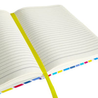 Spoko A5 Lined Notebook - Blue Brush