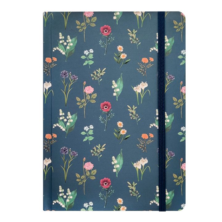 Spoko A5 Lined Notebook - 96 stranica - Cveće