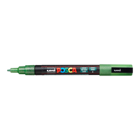 Posca marker PC-3ML, 0,9–1,3 mm, sa šljokicama – zelena (L6