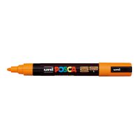 Posca marker PC-5M, 1,8 - 2,5 mm, svetložuta (3)