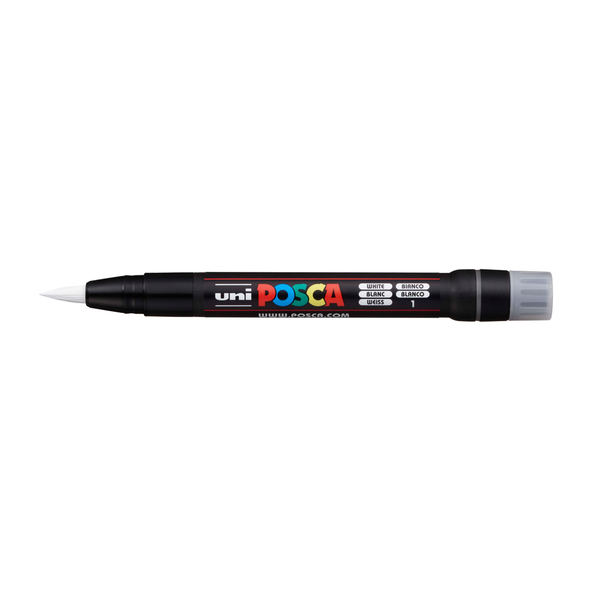 Posca marker PCF-350, 8 mm – bela (1