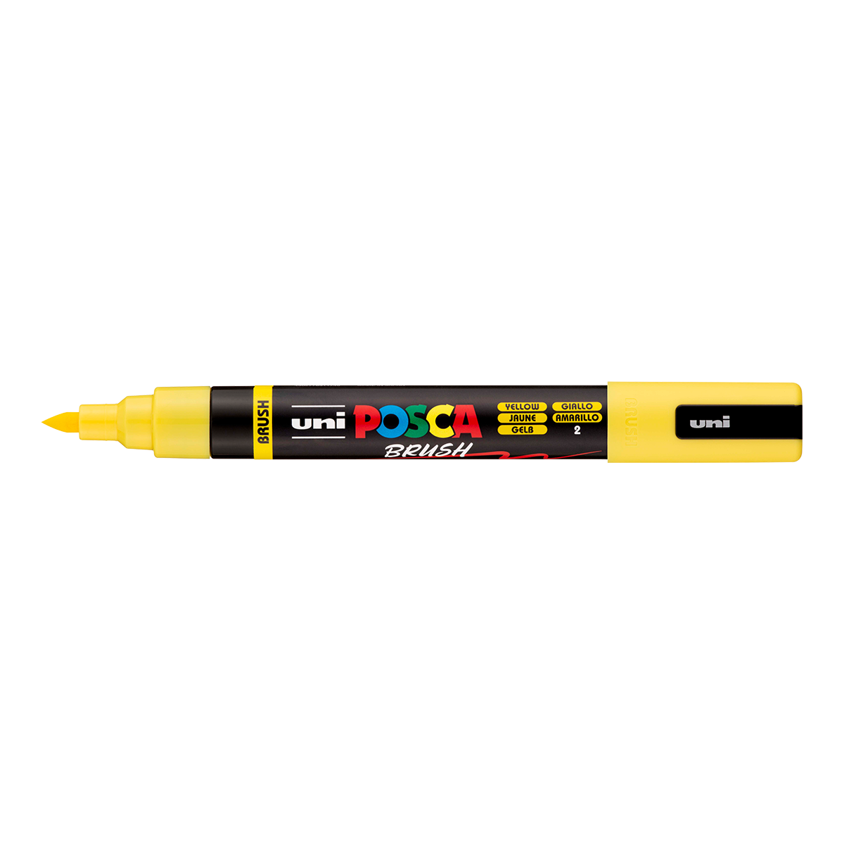 Posca marker PC-5BR, 1 - 4 mm, žuta