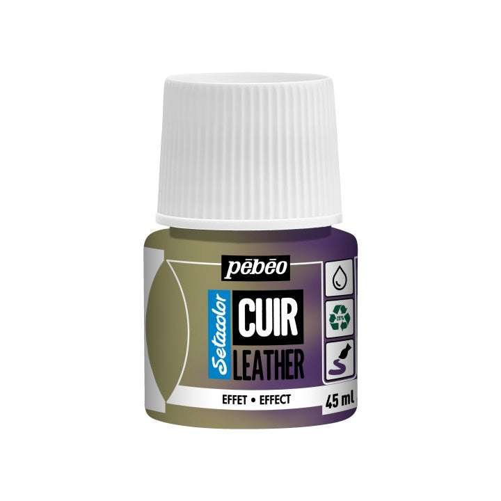 Boja za kožu Pebeo Setacolor effect 45 ml