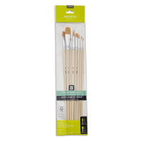 Slikarski početni set — platno, akrilne boje, četkice i štafelaj
