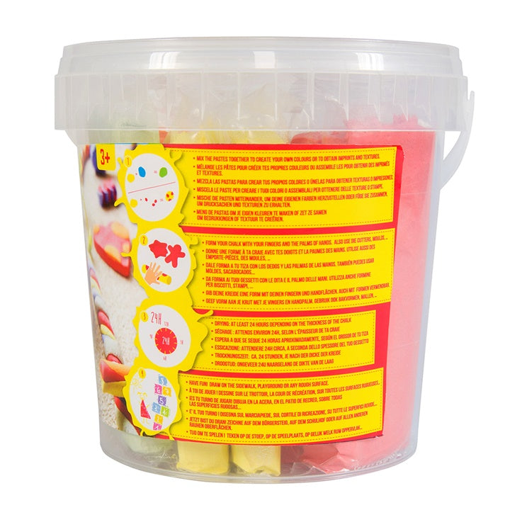 Glina za izradu krede u kanti 10 x 110 g