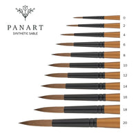 PanArt 1101 Okrugla četkica za akvarel boje samur