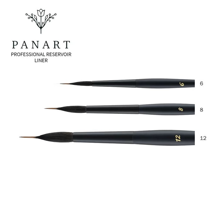 PanArt Reservoir Liner 1424 - Četkica za oštre linije